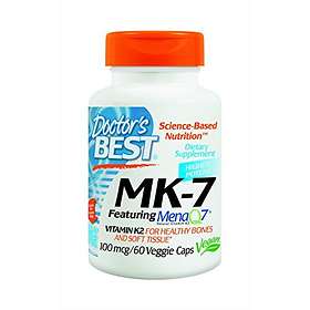 Doctor's Best MK-7 Natural Vitamin With K2 And MenaQ7 60 Capsules