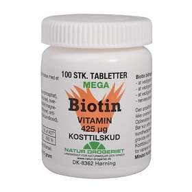 Natur Drogeriet Mega Biotin 100 Tabletter