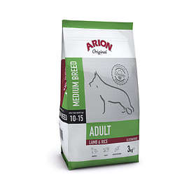 Arion Petfood Dog Adult Medium Lamb & Rice 12kg