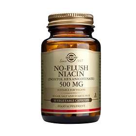 Solgar No-Flush Niacin 500mg 50 Kapslar