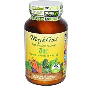 MegaFood One Daily Zinc 60 Tablets