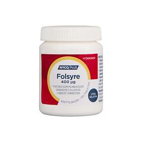 Nycoplus Folsyre 400mcg 100 Tablets