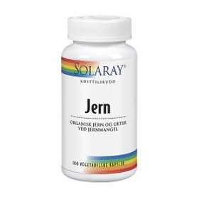 Solaray Jern 100 Kapslar