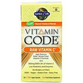 Garden of Life Vitamin Code Raw Vitamin C 120 Kapslar