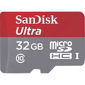 SanDisk Mobile Ultra microSDHC Class 10 UHS-I U1 80Mo/s 32Go