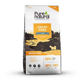 purenatural dog adult grain free lamb