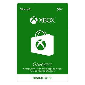 Microsoft Xbox Gavekort - 50 DKK
