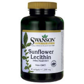 Swanson Sunflower Lecithin 90 Kapsler