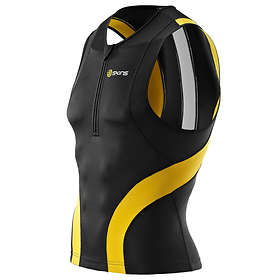 Skins Tri400 Compression Sleeveless Top with Zip (Homme)