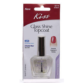 Kiss Nails Glass Shine Top Coat 15ml
