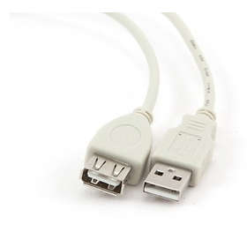 Gembird USB A - USB A M-F 2.0 0.75m
