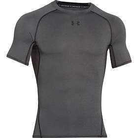 Under Armour Heatgear Fitted Boys short manche t-shirt black steel 1253815-001