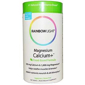 Rainbow Light Magnesium Calcium+ 180 Tablets