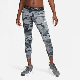 Nike Pro Dri Fit Crop Mid Rise Printed Leggings