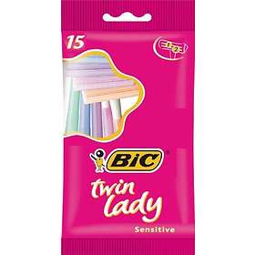 BIC Twin Lady Sensitive Disposable 15-pack