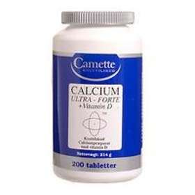 Camette Calcium Ultra Forte + Vitamin D 200 Tabletter