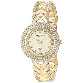 Akribos XXIV Diamond AK804YG au meilleur prix - Comparez les offres de  Montre sur leDénicheur