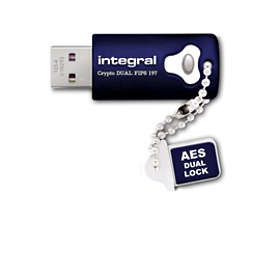Integral USB 3.0 Crypto FIPS197 64GB