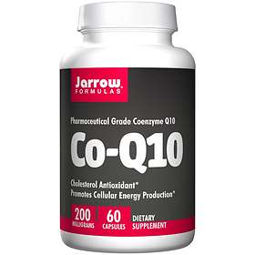 Jarrow Formulas Co-Q10 200mg 60 Kapslar