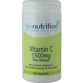 Bio Nutrition Vitamin C 1500mg Time Release 60 Tablets