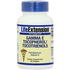 Life Extension Gamma E Tocopherol/Tocotrienols 60 Capsules