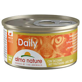 Almo Nature Cat Tin Daily Menu Mousse Turkey 24x0.085kg