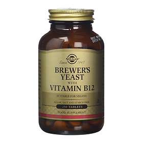 Solgar Brewer's Yeast with Vitamin B12 250 Tablets