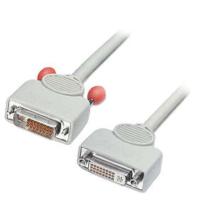 Lindy Premium DVI-D - DVI-I Dual Link M-F 0,5m