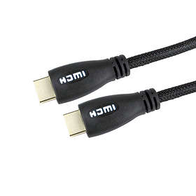 Cables Direct 30AWG HDMI - HDMI High Speed with Ethernet 1m