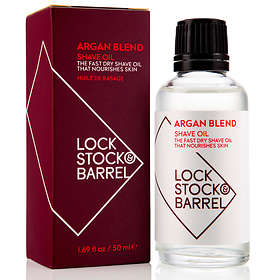 Lock Stock & Barrel Grooming Argan Blend Shaving Oil 50ml