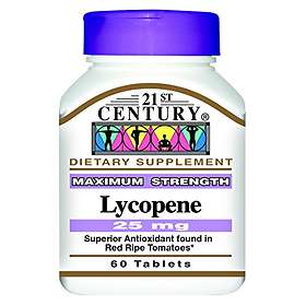 21st Century Lycopene 25mg 60 Tablets