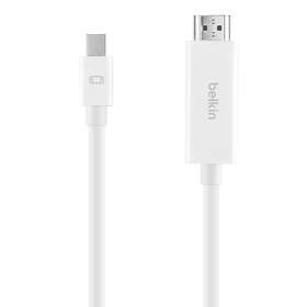 Belkin F2CD077 HDMI - DisplayPort Mini 2m
