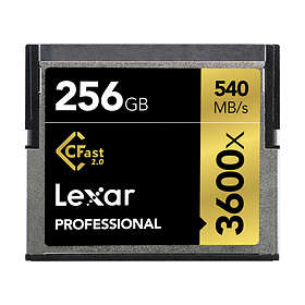 Lexar Professional CFast 2.0 3600x 256GB
