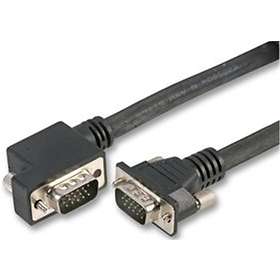Clever Little Box Low Profile VGA - VGA (angled) 90° 1m
