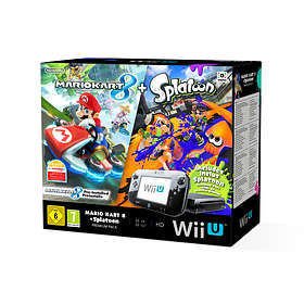 Nintendo Wii U Premium (+ Mario Kart 8 + Splatoon) 2015 32Go
