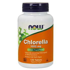 Now Foods Chlorella 1000mg 120 Tablets