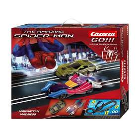 🚗 LOT 2 VOITURE CARRERA GO!!! SPIDERMAN MARVEL 1/43 Circuit Electrique  Slot Car EUR 26,00 - PicClick FR