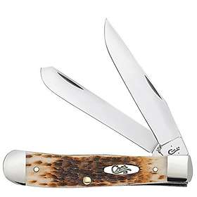 Case Knives Trapper Amber Bone