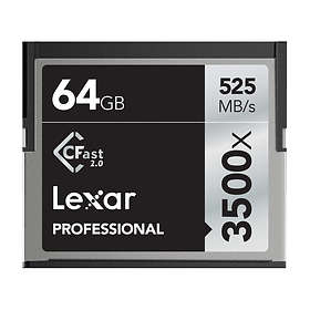 Lexar Professional CFast 2.0 3500x 64Go