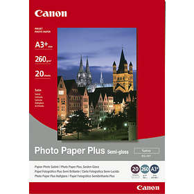 Canon SG-201 Photo Paper Plus Semi-gloss Satin 260g A3+ 20st