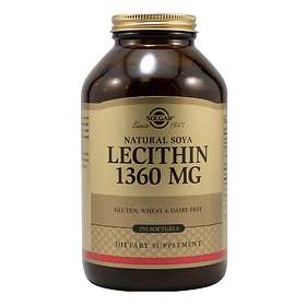 Solgar Soya Lecithin 1360mg 250 Capsules