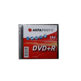 AgfaPhoto DVD+R 4,7GB 16x 10-pack Slimcase