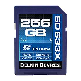 Delkin SDXC UHS-I U3 633x 256GB