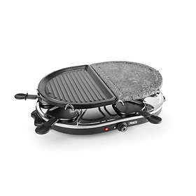 Princess Raclette 8 Oval Stone & Grill Party 162710
