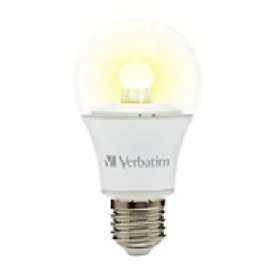 Verbatim LED Classic A Clear Dome Mirageball 490lm 2500K E27 8,8W