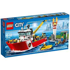 LEGO City 60109 Le Bateau des Pompiers