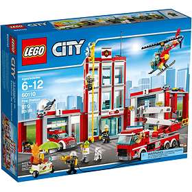 Bedste pris på LEGO City 60215 Brandstation - Find den pris på Prisjagt