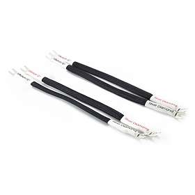 Tellurium Q Silver Diamond Jumpers 2Spade - 2Spade (pair)