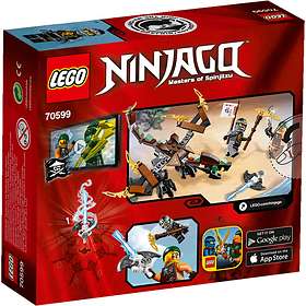 lego ninjago cole's dragon 70599