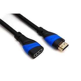 KabelDirekt TOP Series HDMI - HDMI High Speed with Ethernet M-F 4m